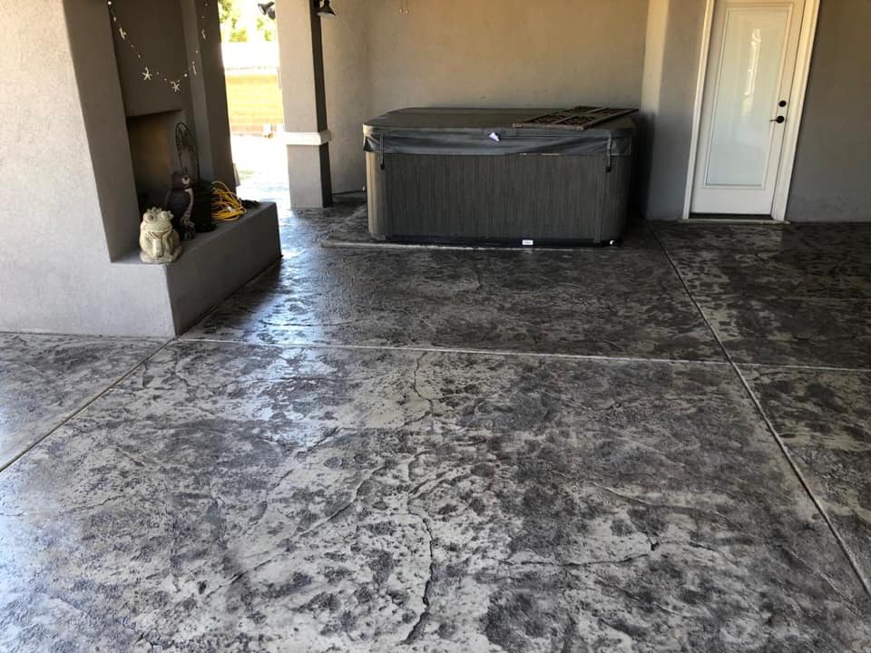 We installed this gem of a patio for a new home in the Roseville area